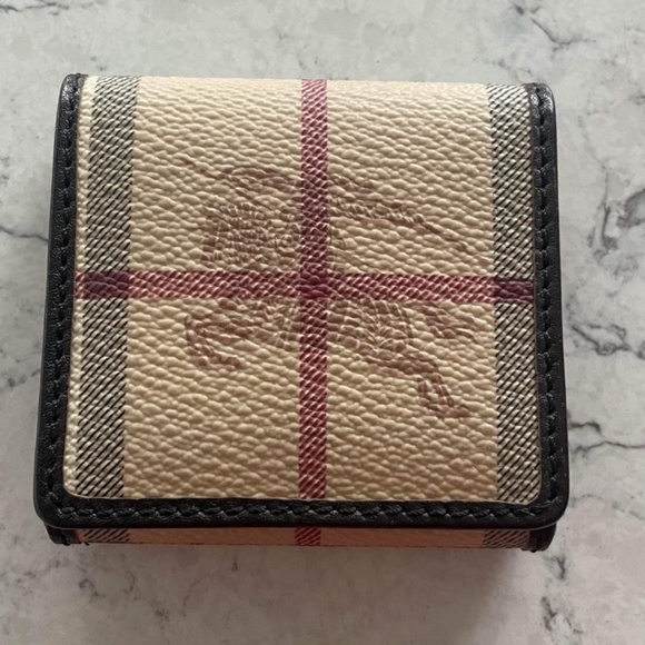 Burberry Plaid Print Coin Purse - Picture 1 of 2